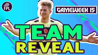 MY FPL GW15 TEAM REVEAL & TRANSFERS - Gameweek 15 selection