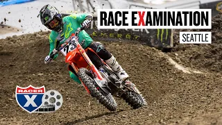 Chase Sexton's Qualifying Crash, Mosiman Bumps Craig, & More | Seattle Race Examination