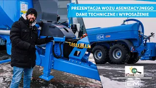 ROLNIK SZUKA prezentuję wóz asenizacyjny EM BIRTUGAN PX20500 | Wizyta w firmie EUROMILK