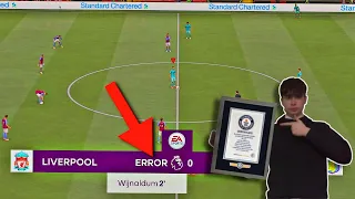 SCORING THE MOST GOALS POSSIBLE IN A FIFA 22 MATCH *WORLD RECORD*