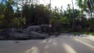 Storm and lost paradise in one day on Koh Phangan   Thailand Travel