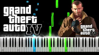 Grand Theft Auto IV Theme Song Piano Tutorial