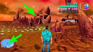 Secret Mushroom Island With Money Location in GTA Vice City ! Hidden Place #GTAVC