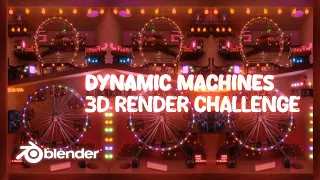 24 Minutes of SATISFYING ASMR 3D Loop | DYNAMIC MACHINES RENDER CHALLENGE | Ultra HD | 4K