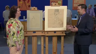 Michael Jackson's drawings at an Antique Roadshow