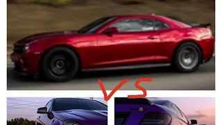 Camaro zl1 vs c63 Amg 507