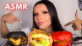 ASMR MUKBANG THE MOST DELICIOUS BURGERS (SPANISH)