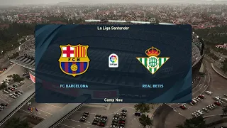 PES 2021 | FC Barcelona vs Real Betis - Spain La Liga | 07/11/2020 | 1080p 60FPS