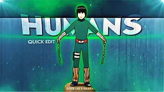 Naruto "Rock Lee x Gaara" - Humans [Edit/AMV] Quick !