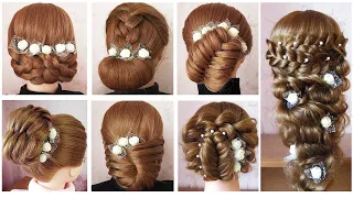 Top 7 Most Beautiful Hairstyles For Party & Wedding ❤️ New Bun Hairstyles ❤️ Coiffures Faciles