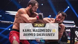 FREE MMA Fight | Kamil Magomedov vs Akhmed Shervaniev | BRAVE CF 62