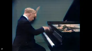 Rubinstein - Chopin Polonaise in A Flat Major, Op.53 (1956). AI Colorize, 1080p 60fps.