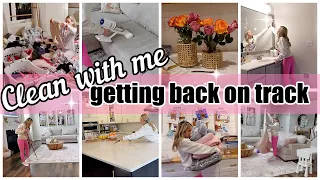 *NEW* CLEAN WITH ME GETTING BACK ON TRACK REAL LIFE MESSES TIFFANI BEASTON HOMEMAKING SPRING 2024