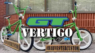 CUSTOM 90's GT Vertigo Old School BMX Build @ Harvester Bikes