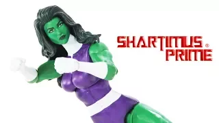 Marvel Legends She-Hulk A-Force Box Set TRU Exclusive Hasbro Action Figure Toy Review