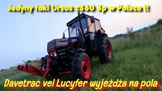 Jedyny taki Ursus c360 3p 4x4 turbo w Polsce/Davetrac vel Lucyfer ukończony/pomiar głośności kabiny