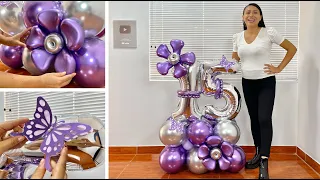 Como hacer un Bouquet de Globos para 15 años - 🎉15th Birthday Balloon Bouquet  🎉
