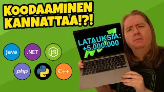 Sain 5.000.000 latausta?!? - Koodaaminen KANNATTAA!!