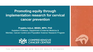 Promoting Equality Through Implementation Research for Cervical Cancer Prevention