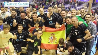 BALONMANO ascenso del COLOMER DENTAL ALGECIRAS contra BM COBISA