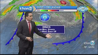 Lingering cold front to dampen start of new week