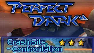 Perfect Dark N64 PC Port - Crash Site - Confrontation (Perfect Agent)