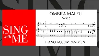 Ombra mai fu - Accompaniment - Medium voices - Serse - Handel