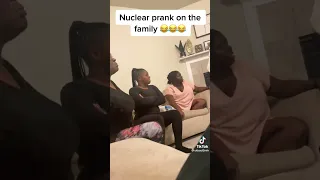 Nuclear Prank on Family #short #nuclearprank #nuclear #family #prank