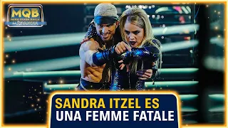 Sandra Itzel cumple su sueño de bailar como una femme fatale en Mira Quién Baila ¡La Revancha! 