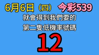 6月4日🎉六選低機不出牌號碼參考