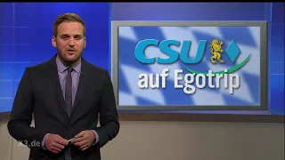 Ehring und Statistikexperte Butenschön zur CSU | extra 3 | NDR