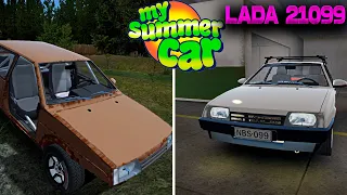 I FOUND A FORGOTTEN AND Abandoned LADA 21099 #3  I My Summer Car