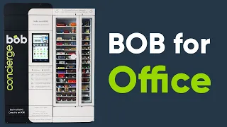 BOB for Office - Automat refrigerat cu mâncare gătită, băuturi răcoritoare și snacks-uri