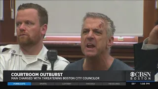 Man Charged With Threatening Boston City Councilor Evaluated After Outburst In Court