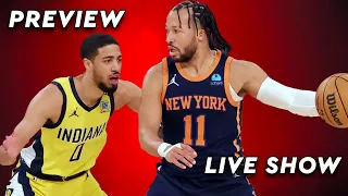 Knicks Pacers Preview Plus 1st Round Is Over