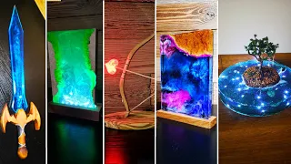 5 Most Amazing Epoxy Resin Ideas, Lamps / Resin Art