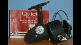 D.A.M.  Quick 330N - West Germany 1970s - Fixed Spool Spinning Reel