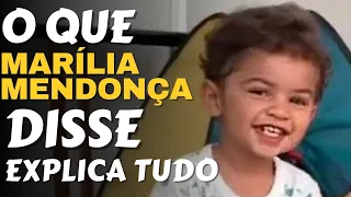 MUITO FORTE O QUE MARÍLIA MENDONÇA DISSE SOBRE O FUTURO DO FILHO LÉO/parecia um aviso...