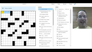 Solving the New York Times Crossword - Monday 1-30-23