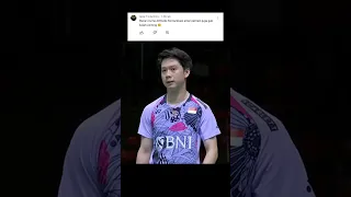 INILAH MOMENT KEVIN SANJAYA DITINGGAL MARCUS GIDEON SENDIRIAN DI LAPANGAN #badminton #kevinsanjaya