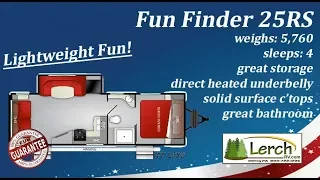 Cruiser RV Fun Finder 25RS travel trailer review at Pennsylvania RV dealer-Lerch RV