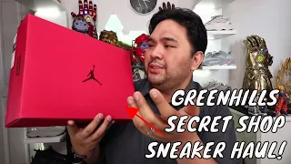 GREENHILLS SNEAKER SHOPPING (SECRET SHOP NEW ARRIVALS!)