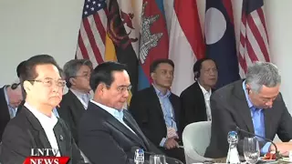 Lao NEWS on LNTV: President Choummaly attends ASEAN-US Leaders’Summit.16/2/2016