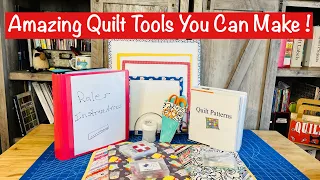 10 Amazing Quilt Tools You Can Make!!!