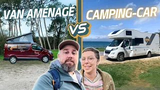 VAN AMÉNAGÉ ou CAMPING-CAR ? Quel est le MEILLEUR VÉHICULE pour voyager en EUROPE ?