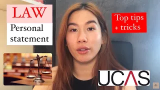 READING MY UCAS LAW PERSONAL STATEMENT | how I got offers | top tips + tricks