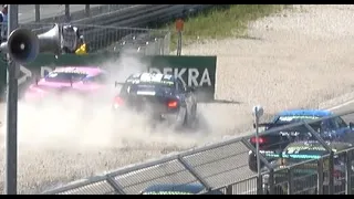 DTM Trophy Norisring 2022 - Race 1 & 2 - hard Crashes, hard Racing and loud Sound