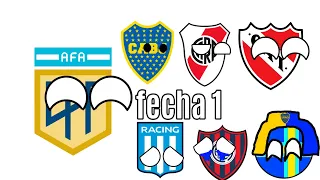 resumen de la fecha 1 de la copa de la liga 2024 #argentina