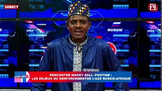 RENCONTRE MACKY SALL - POUTINE: LES ENJEUX DU RENFORCEMENT DE L'AXE RUSSIE-AFRIQUE PRESENTATION