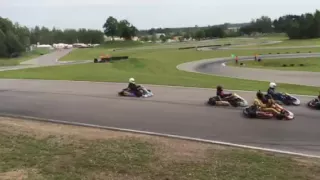 Prokart stage 5 Madona Senior  Final Start